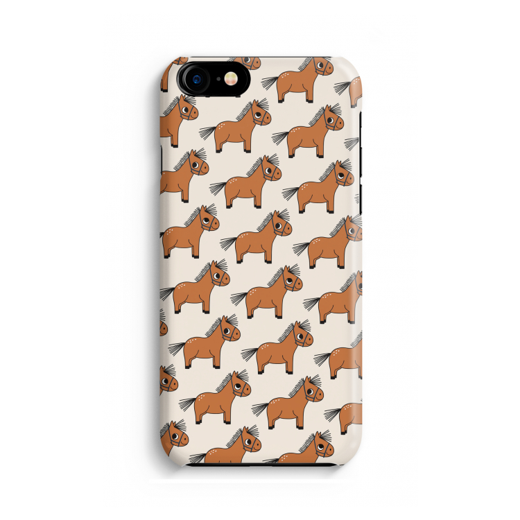 Pony: Volledig Geprint iPhone 7 Hoesje