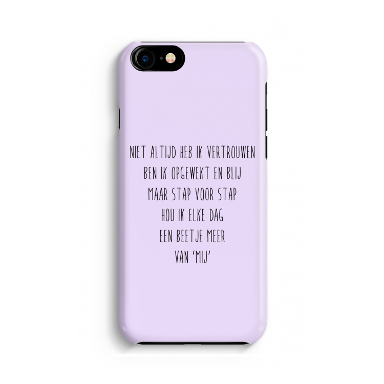 Zelfvertrouwen: Volledig Geprint iPhone 7 Hoesje