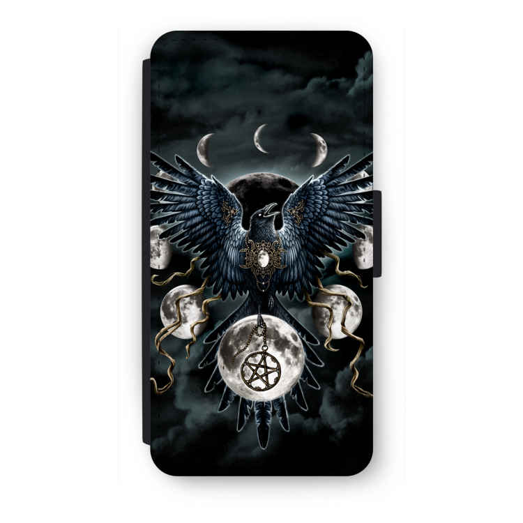 Sinister Wings: iPhone 7 Flip Hoesje