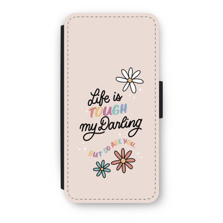 Tough Life: iPhone 7 Flip Hoesje