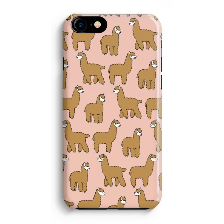 Alpacas: Volledig Geprint iPhone 7 Plus Hoesje