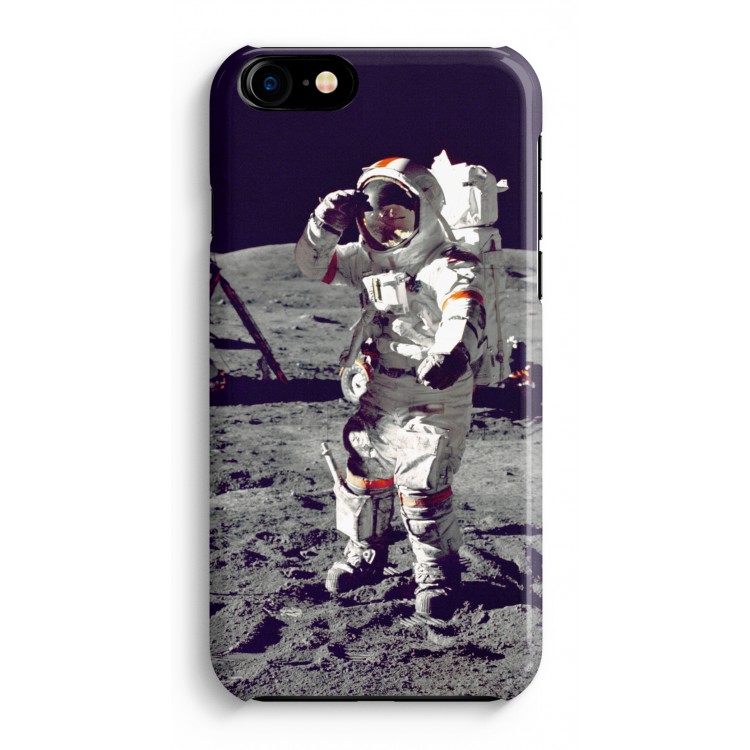 Spaceman: Volledig Geprint iPhone 7 Plus Hoesje