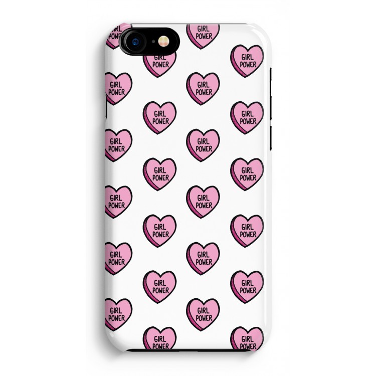 GIRL POWER: Volledig Geprint iPhone 7 Plus Hoesje