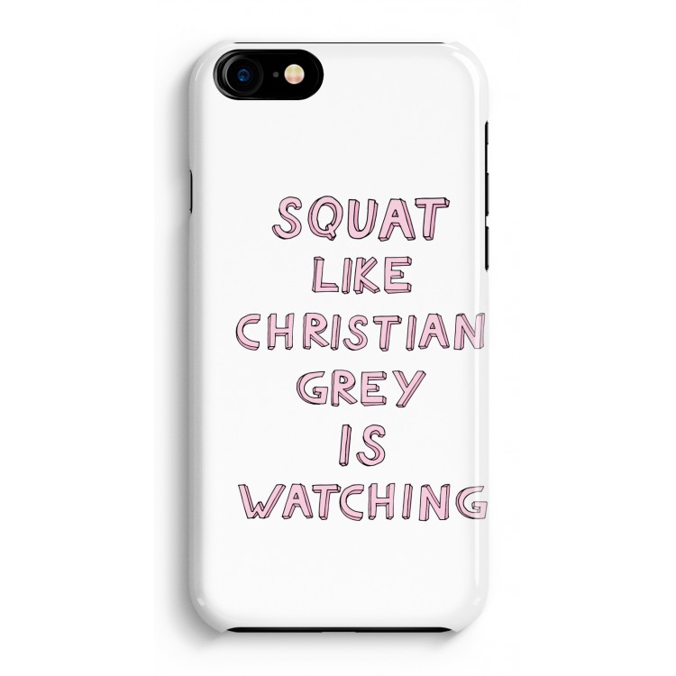 Christian Grey: Volledig Geprint iPhone 7 Plus Hoesje