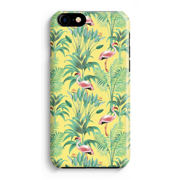 Flamingo party: Volledig Geprint iPhone 7 Plus Hoesje