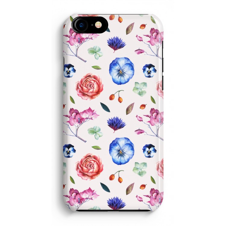 Bloemetjes: Volledig Geprint iPhone 7 Plus Hoesje