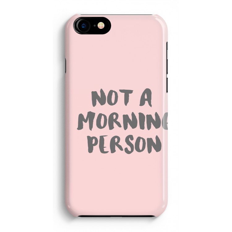 Morning person: Volledig Geprint iPhone 7 Plus Hoesje