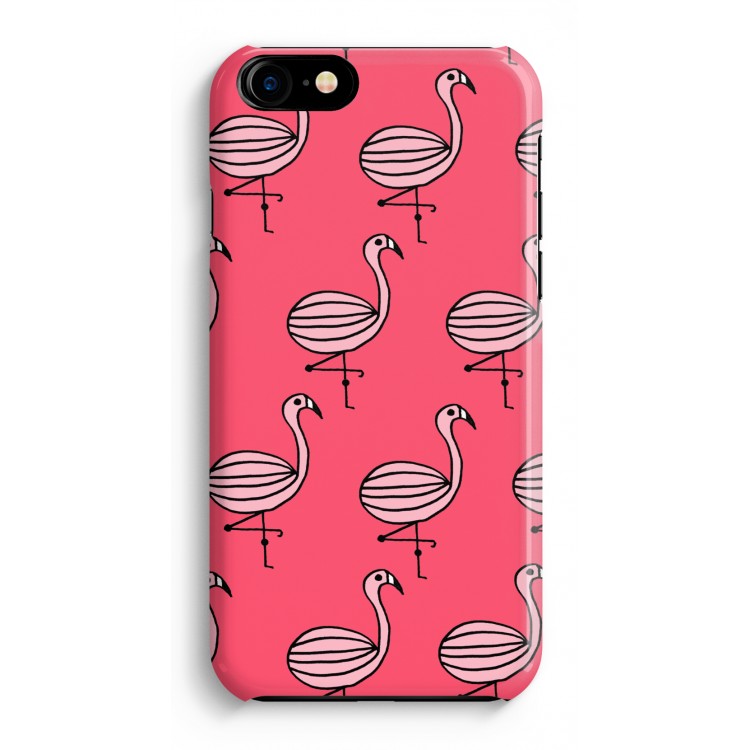 Flamingo: Volledig Geprint iPhone 7 Plus Hoesje