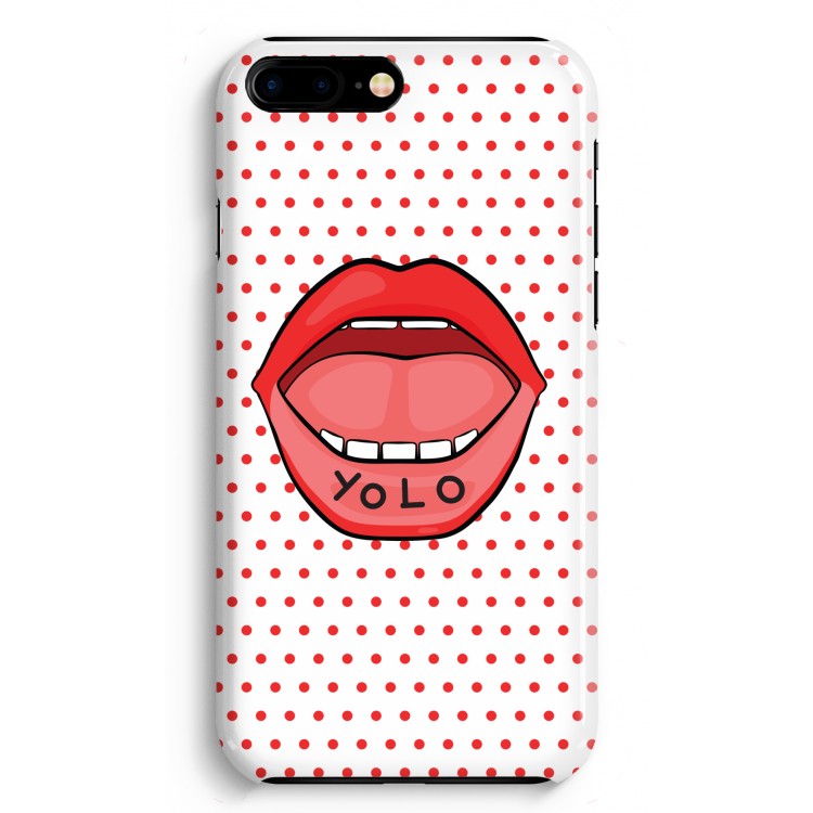 Yolo Denise: Volledig Geprint iPhone 7 Plus Hoesje