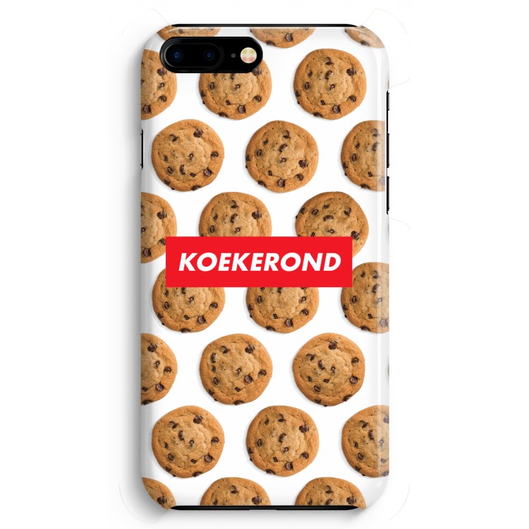 Koekerond: Volledig Geprint iPhone 7 Plus Hoesje