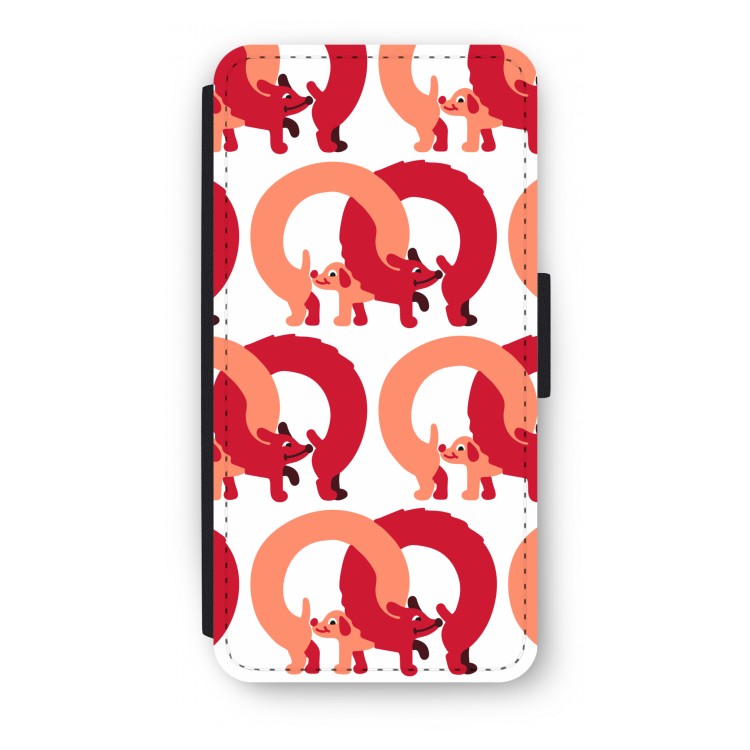 Dogs: iPhone 7 Plus Flip Hoesje