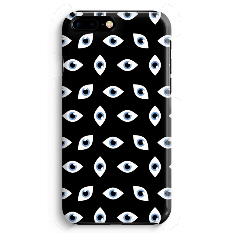 Eyes pattern: Volledig Geprint iPhone 7 Plus Hoesje