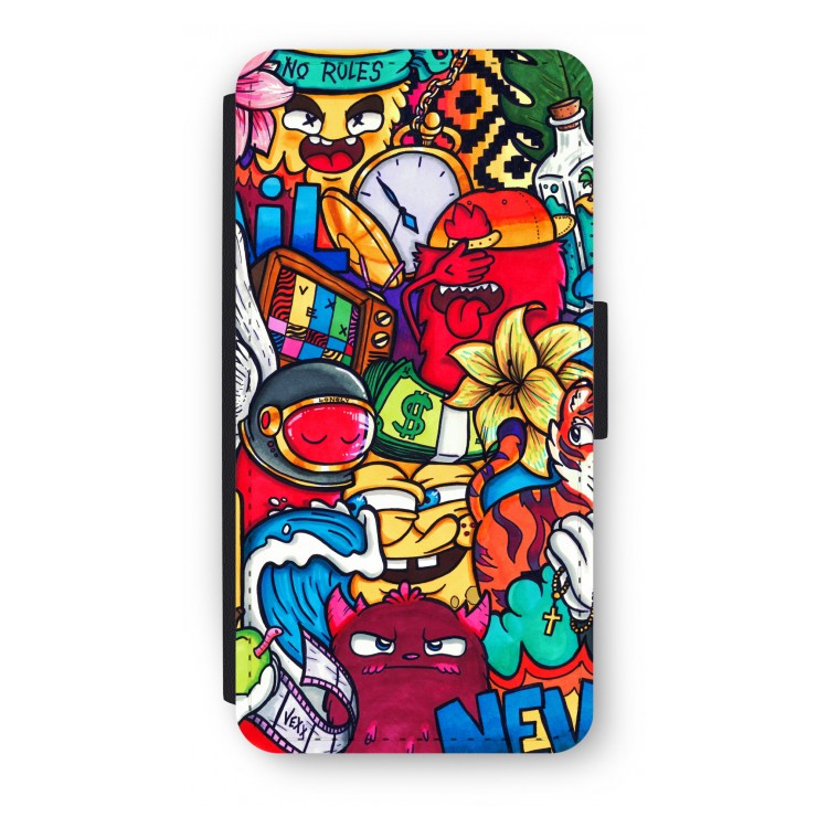 No Rules: iPhone 7 Plus Flip Hoesje