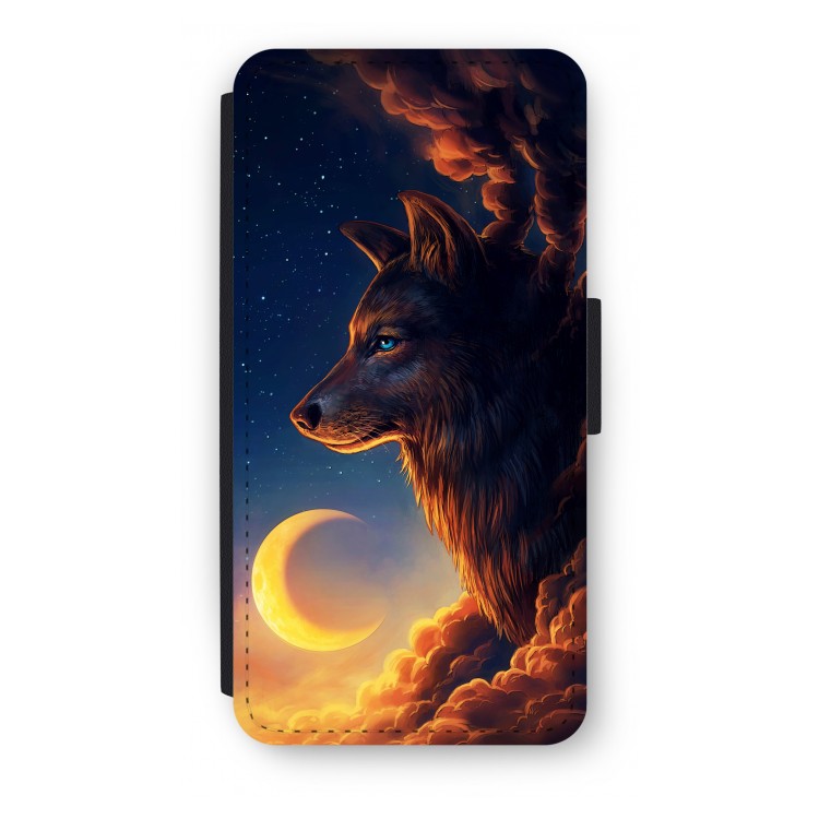 Night Guardian: iPhone 7 Plus Flip Hoesje