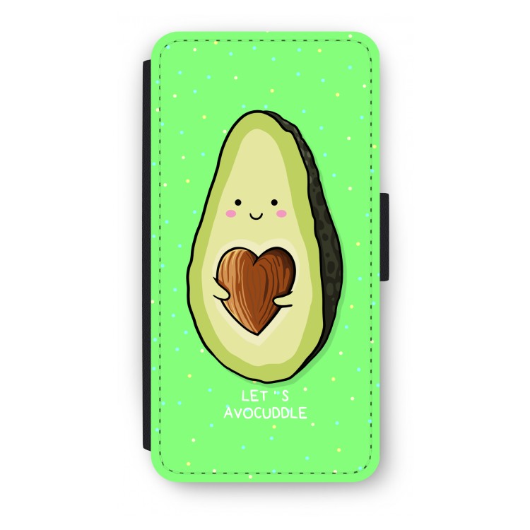 Avocuddle: iPhone 7 Plus Flip Hoesje
