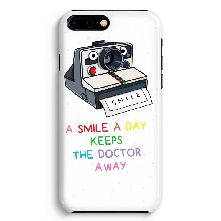 Smile: Volledig Geprint iPhone 7 Plus Hoesje