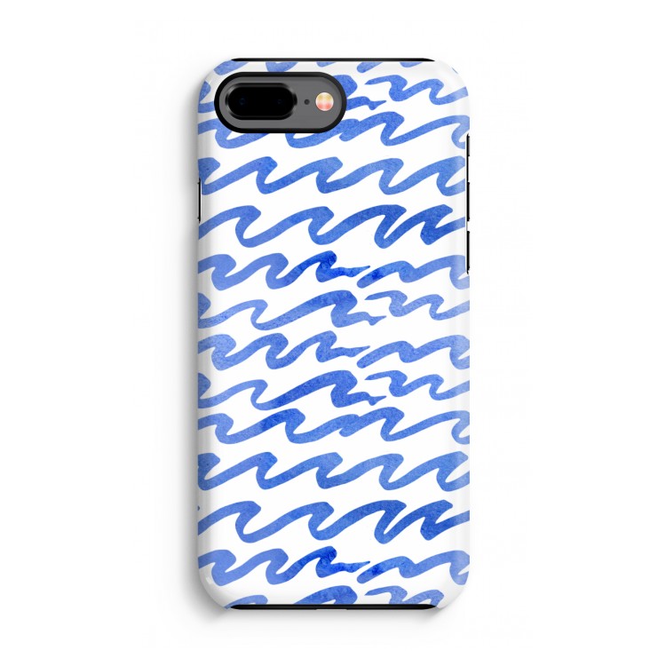 Blauwe golven: iPhone 7 Plus Tough Case