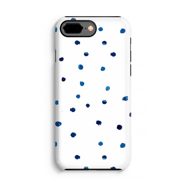 Blauwe stippen: iPhone 7 Plus Tough Case