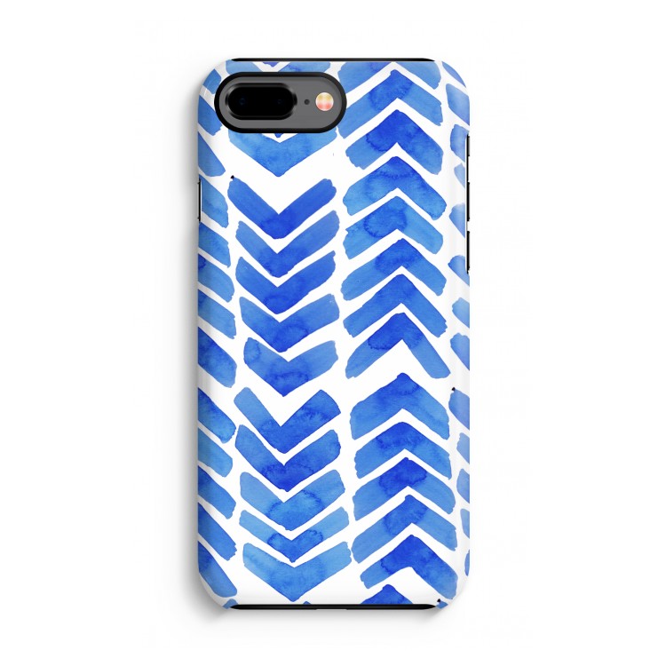 Blauwe pijlen: iPhone 7 Plus Tough Case