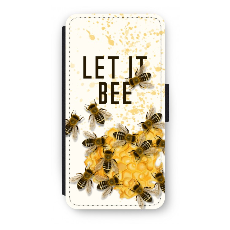 Let it bee: iPhone 7 Plus Flip Hoesje