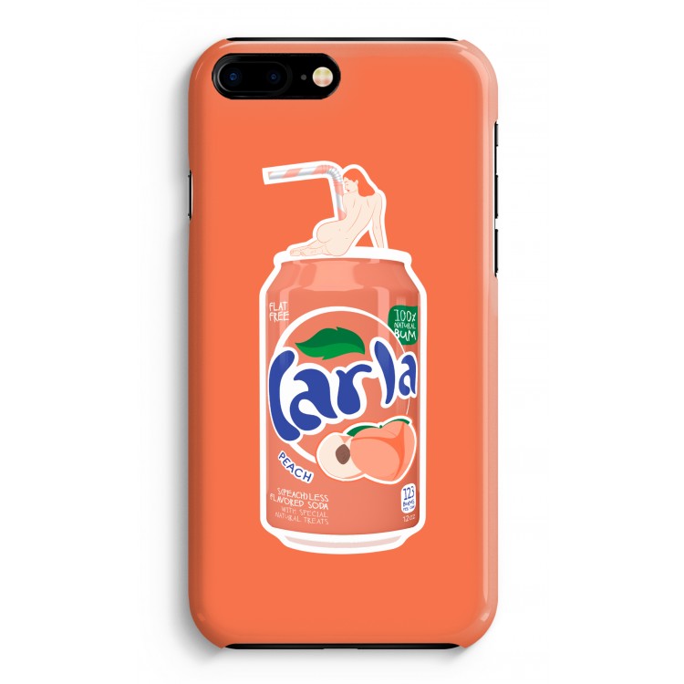 S(peach)less: Volledig Geprint iPhone 7 Plus Hoesje