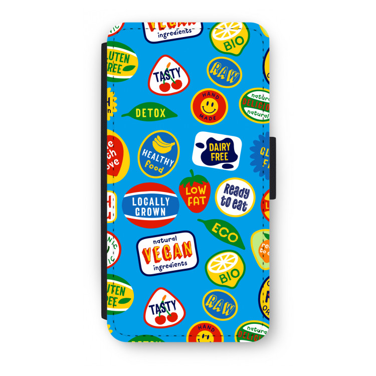 Fruitsticker: iPhone 7 Plus Flip Hoesje