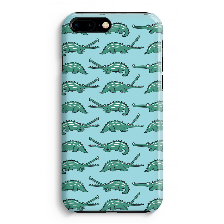 Kroko: Volledig Geprint iPhone 7 Plus Hoesje