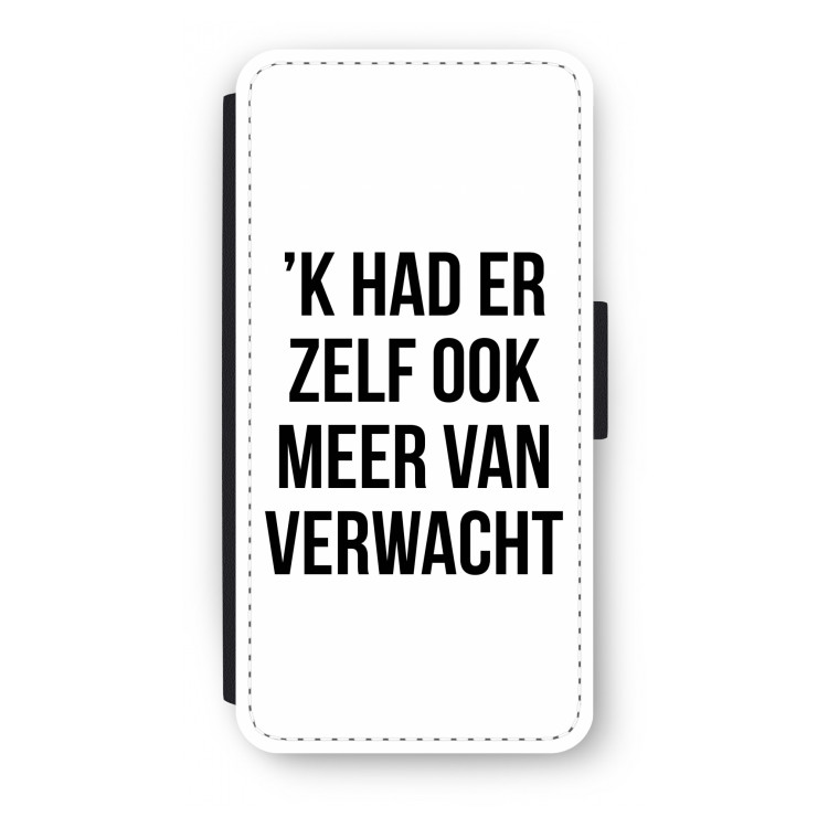 Meer verwacht: iPhone 7 Plus Flip Hoesje