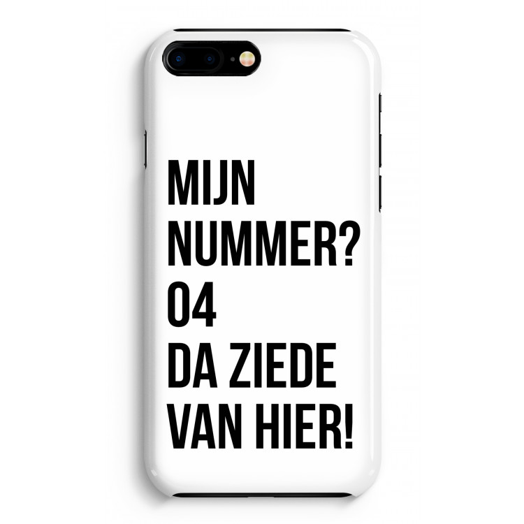 Da ziede van hier: Volledig Geprint iPhone 7 Plus Hoesje