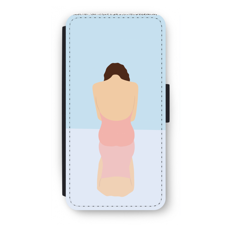 Mirror: iPhone 7 Plus Flip Hoesje