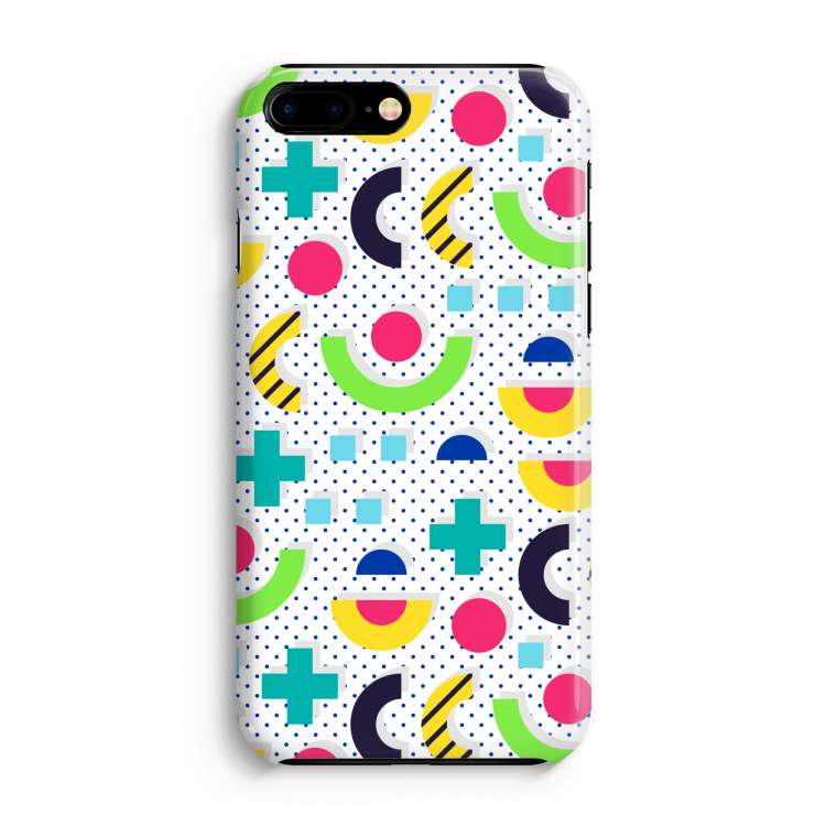 8-bit N°1: Volledig Geprint iPhone 7 Plus Hoesje