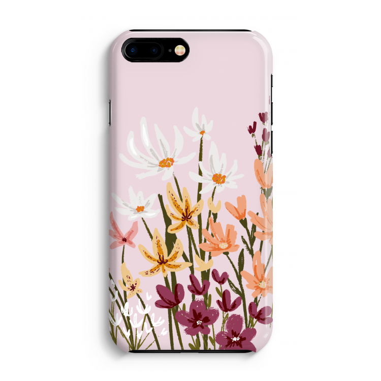 Painted wildflowers: Volledig Geprint iPhone 7 Plus Hoesje