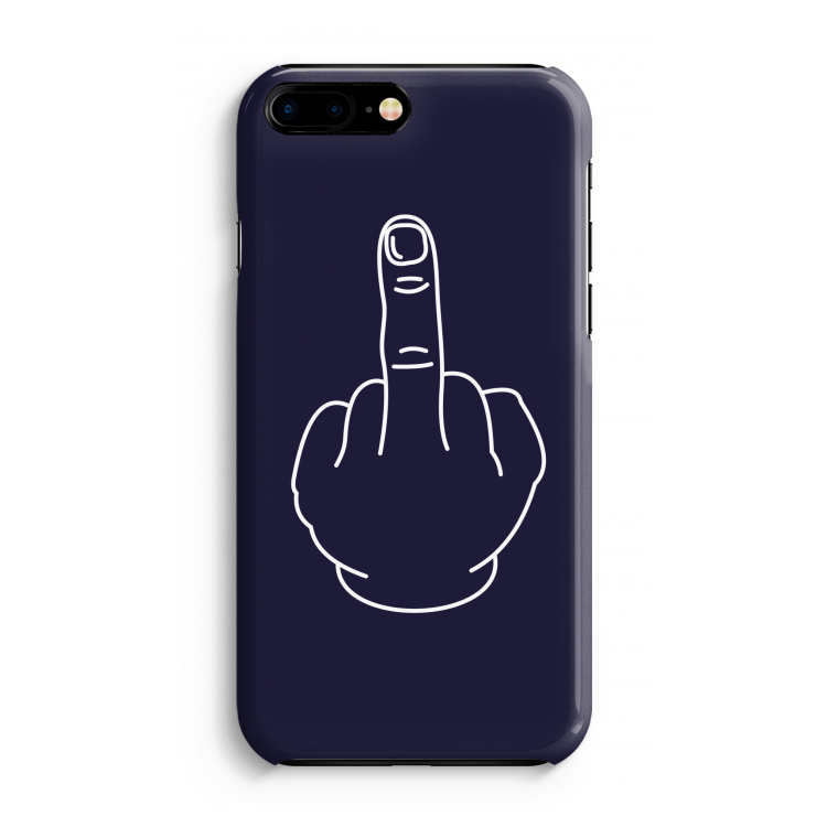 F**k U: Volledig Geprint iPhone 7 Plus Hoesje