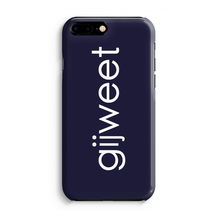 Gijweet: Volledig Geprint iPhone 7 Plus Hoesje