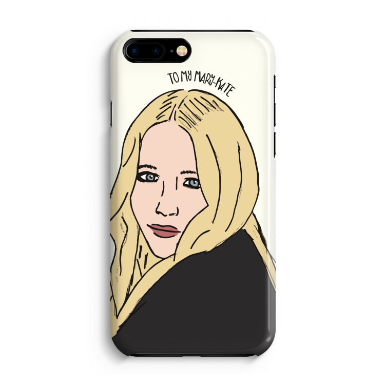 Mary Kate: Volledig Geprint iPhone 7 Plus Hoesje