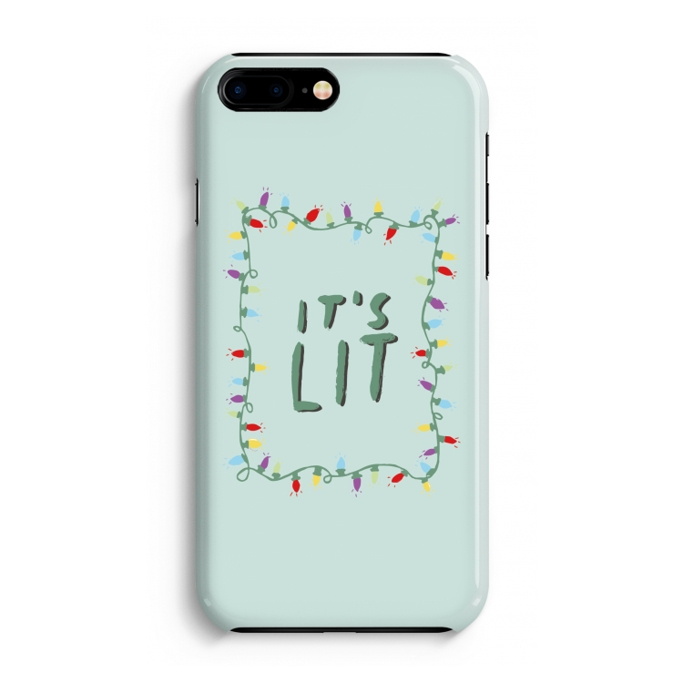It's Lit: Volledig Geprint iPhone 7 Plus Hoesje