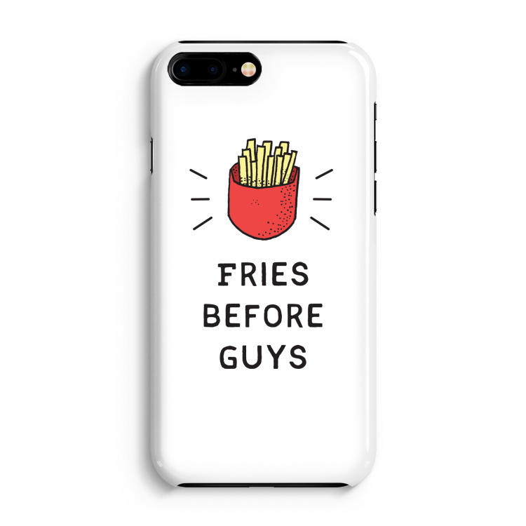 Fries before guys: Volledig Geprint iPhone 7 Plus Hoesje