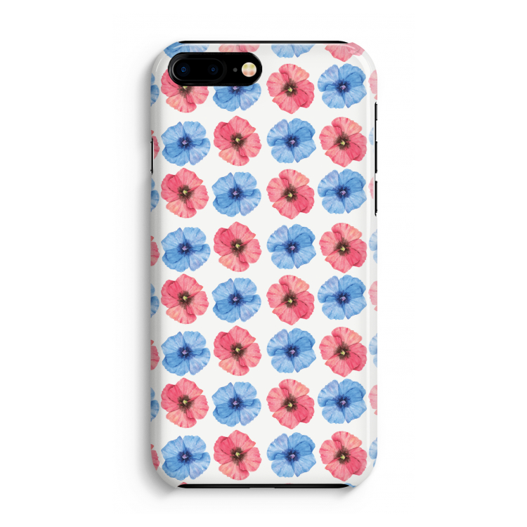 Klaproosjes: Volledig Geprint iPhone 7 Plus Hoesje
