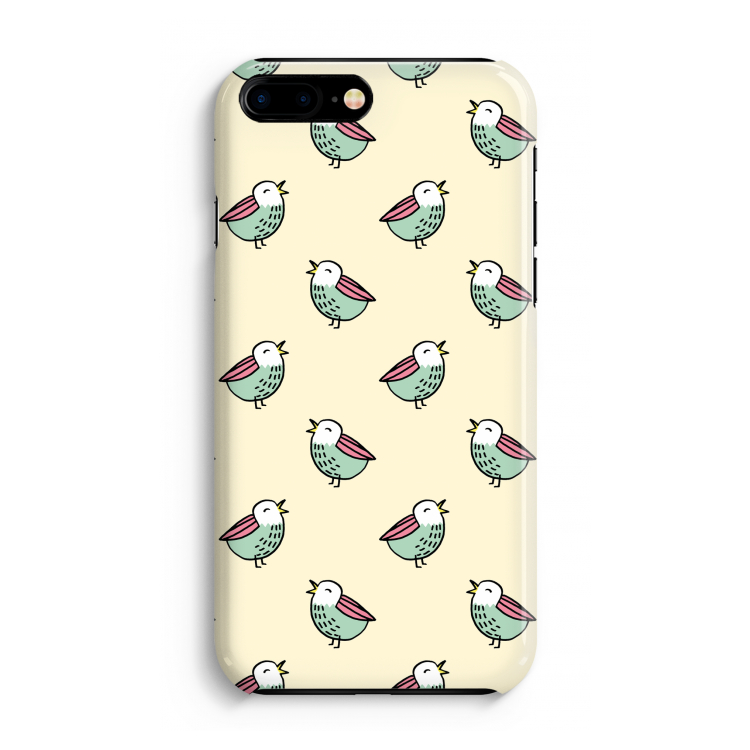 Vogeltjes: Volledig Geprint iPhone 7 Plus Hoesje