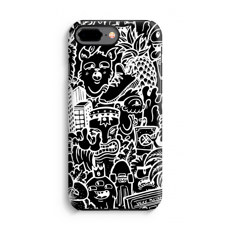 Vexx Black Mixtape: iPhone 7 Plus Tough Case