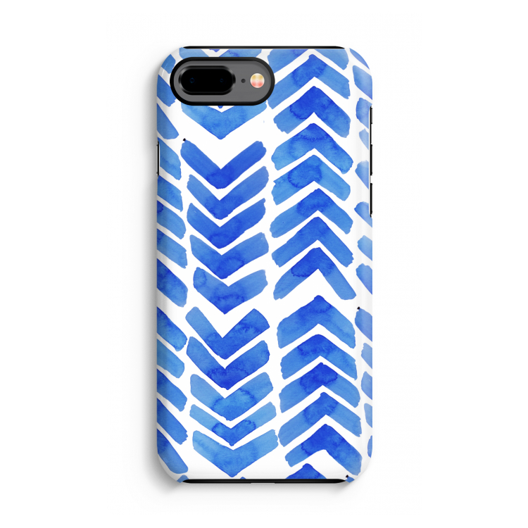 Blauwe pijlen: iPhone 7 Plus Tough Case
