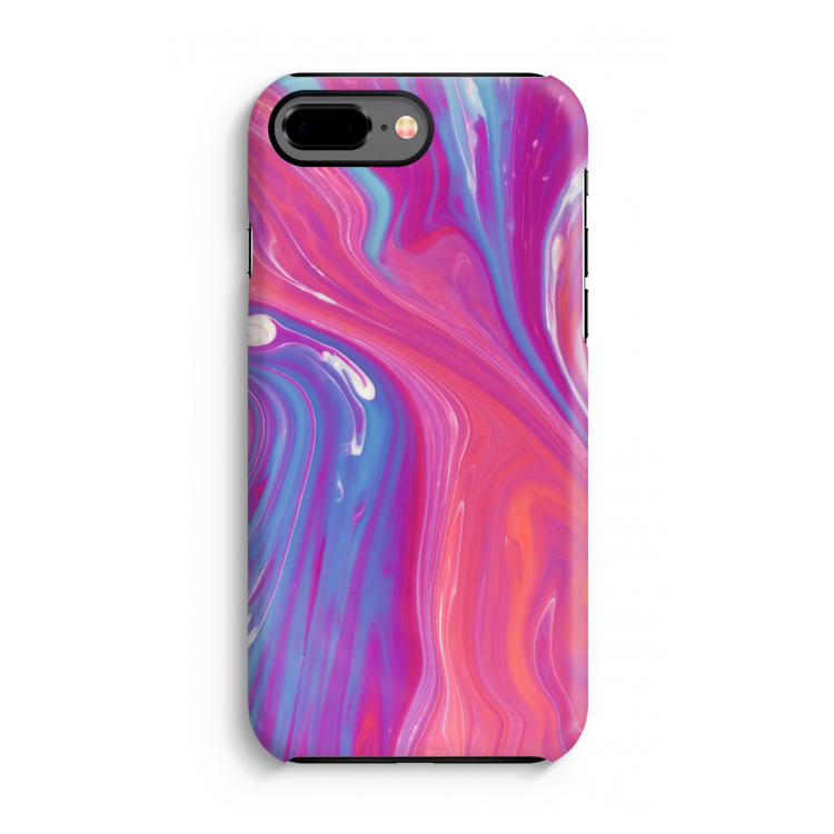 Paarse stroom: iPhone 7 Plus Tough Case