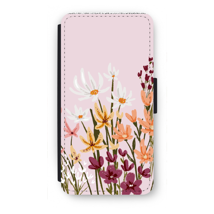 Painted wildflowers: iPhone 7 Plus Flip Hoesje
