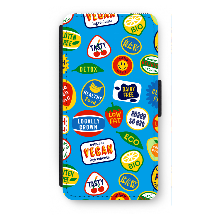 Fruitsticker: iPhone 7 Plus Flip Hoesje