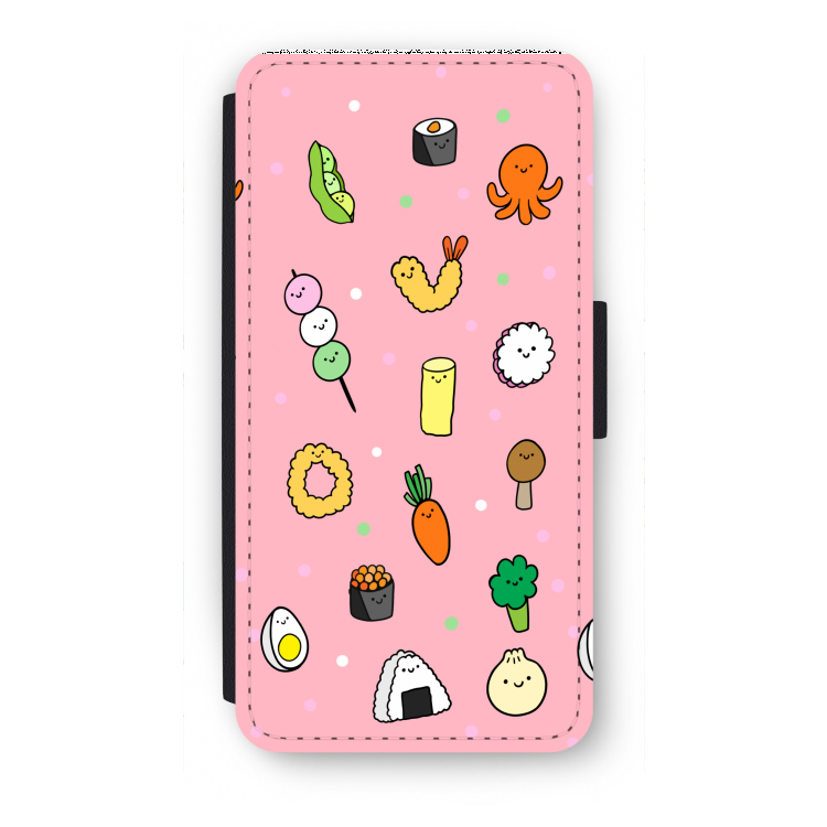 Happy bento friends: iPhone 7 Plus Flip Hoesje
