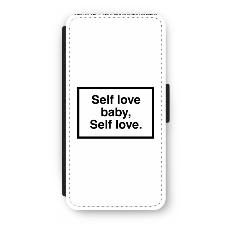 Self love: iPhone 7 Plus Flip Hoesje