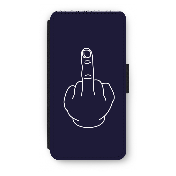 F**k U: iPhone 7 Plus Flip Hoesje