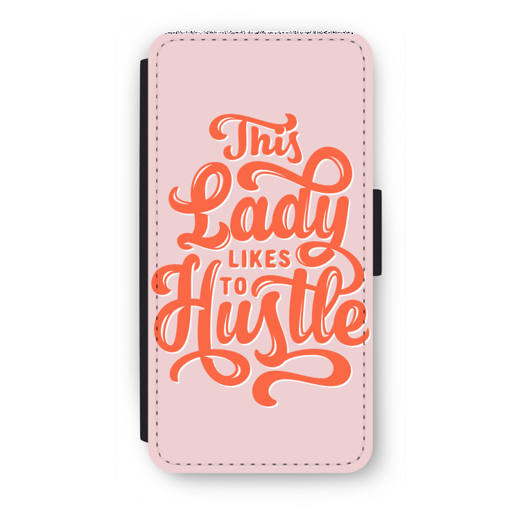 Hustle Lady: iPhone 7 Plus Flip Hoesje