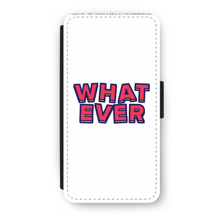 Whatever: iPhone 7 Plus Flip Hoesje