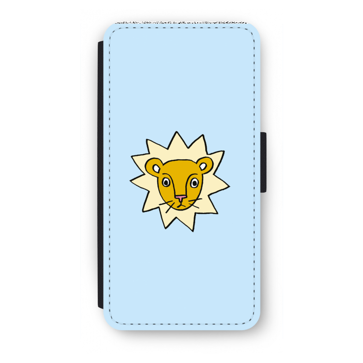 Kleine leeuw: iPhone 7 Plus Flip Hoesje